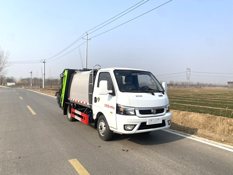 4立方壓縮式垃圾車(藍牌標準)