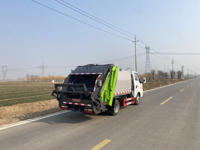 4立方壓縮式垃圾車(藍牌標準)