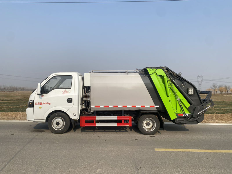 4立方壓縮式垃圾車(藍牌標準)