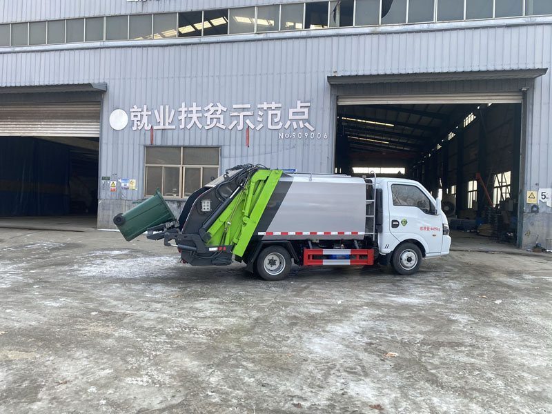 4立方壓縮式垃圾車(藍牌標準)
