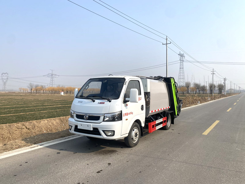4立方壓縮式垃圾車(藍牌標準)